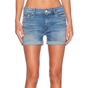 Mother Dropout Cuff Shorts 25